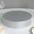 thumbnail image 2 of Efavormart Silver Round Metal Pedestal Cake Stand with Rhinestones, Cupcake Holder Dessert Table Display Centerpiece - 14", 2 of 5