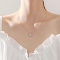 thumbnail image 2 of Collar de luna de ensueño de plata JAMW para mujer cadena de clavícula lujo ligera suave 1 pieza Sencillez, 2 of 5