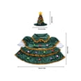 thumbnail image 4 of Qonioi Christmas Goose Outfit for 23 Inch Statue, Festive Goose Clothes with Hat, Holiday Costume Decor for Outdoor Lawn Garden Patio, 4 of 7