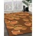 thumbnail image 3 of Ahgly Tapis Rectangulaire Lavable en Machine Intérieur Transitionnel Orange Néon, 2 Pieds x 3 Pieds, 3 of 7
