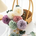 thumbnail image 5 of Artificial Chrysanthemum Stem Verdsylv 1 Stem Artificial Chrysanthemum Flower - 21 Inch Tall Realistic Mum Arrangement for Home Wedding Table Rustic Centerpiece Decor, Mum Arrangement Decor, F, 5 of 5