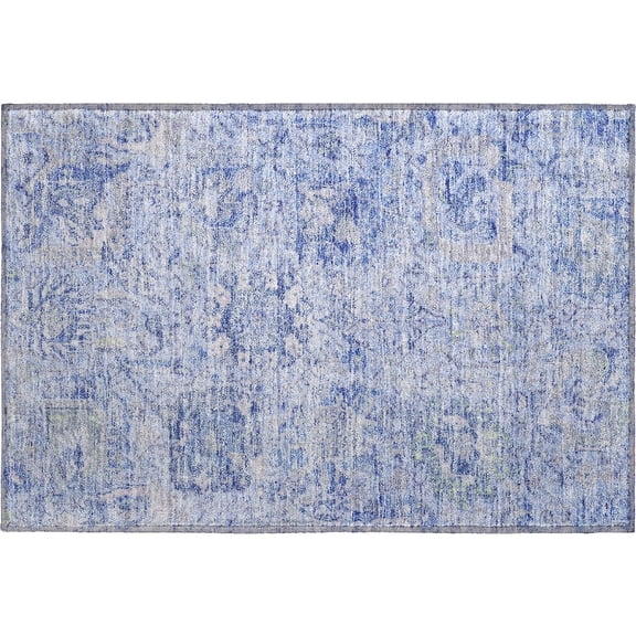 Dalyn Rugs Premium Machine Washable Mayfield AMF1102 Sky 1'8" x 2'6" Rug