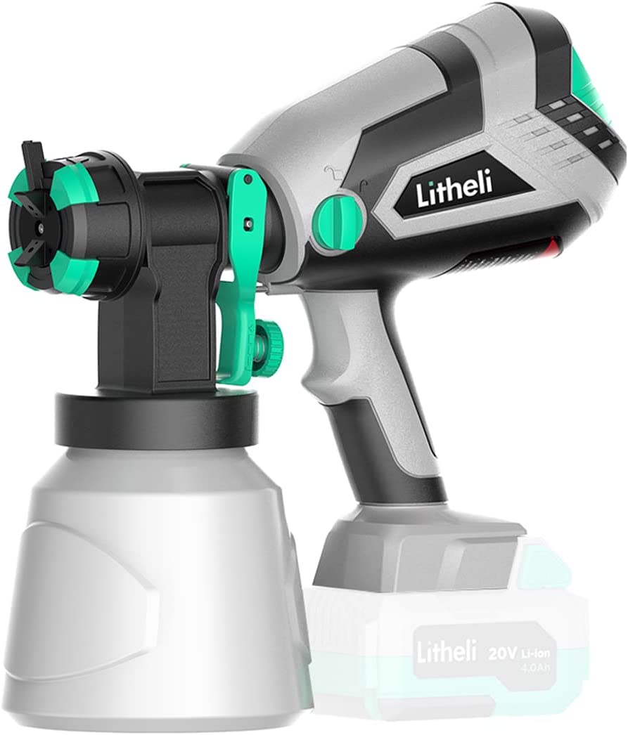 LUNX 20V Cordless Paint Sprayer, Battery Powered Paint Sprayers for