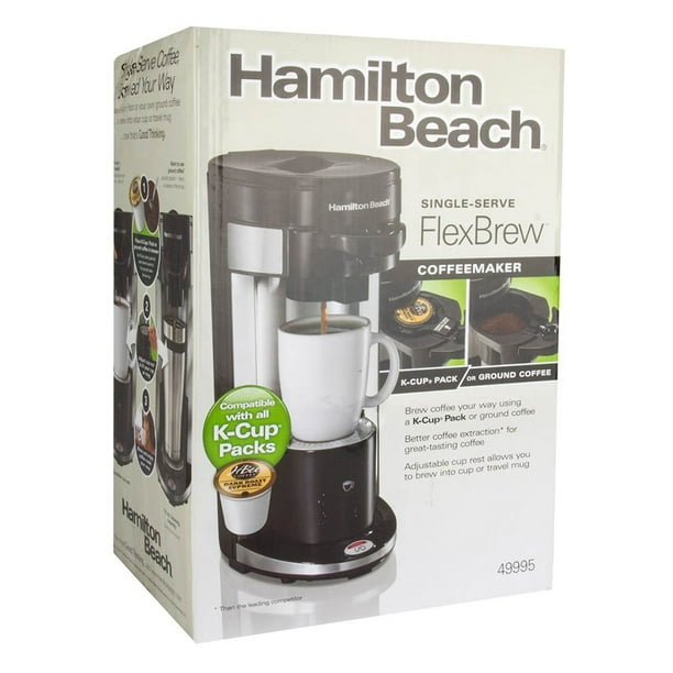 Hamilton Beach 49995R FlexBrew Coffeemaker Gound K Cup