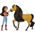 thumbnail image 5 of Spirit Lucky Doll .(7 in) with Fashion Top, Treats, Brush & Spirit Horse (8 in), Soft Mane & Tail, 3 & Up, 5 of 7