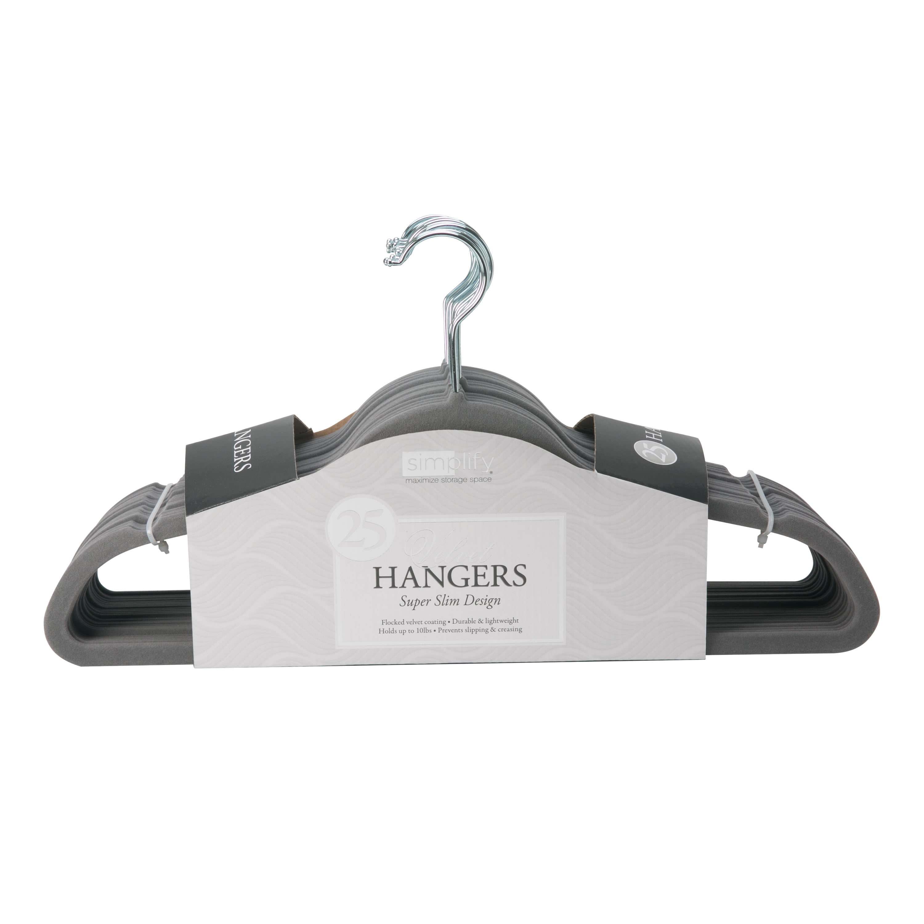 Bundle of 25 Only Hangers 10 White Baby//Infant Combination Hanger