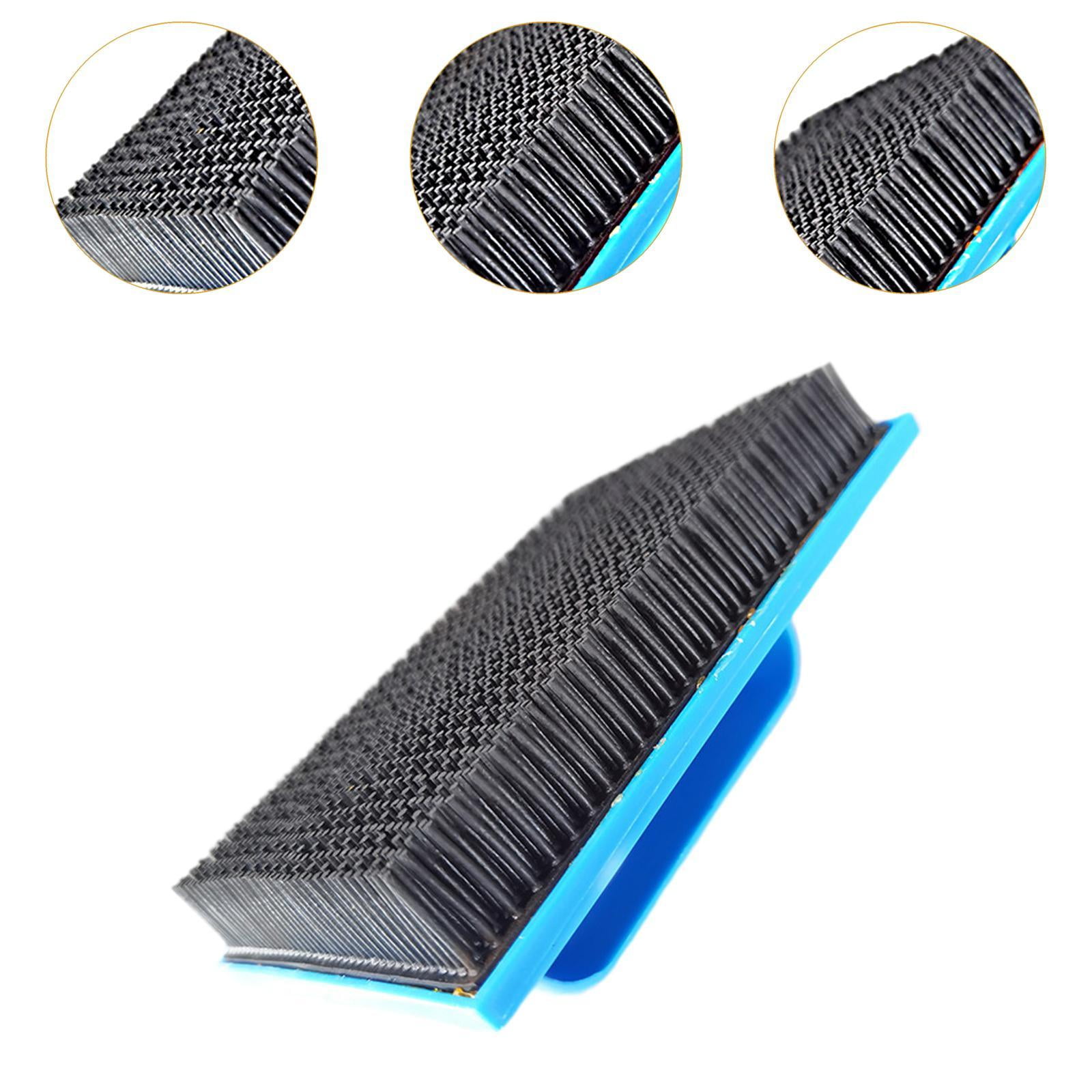 figatia Stipple Brush Stippling Hand Tool Professional Decorative Paint Design Tool Blue DIY Ceiling Brush Texturing (stipple) Brush