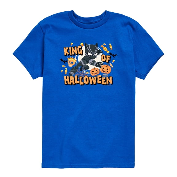Black Panther - King Of Halloween - Toddler Boys Short Sleeve Graphic T-Shirt