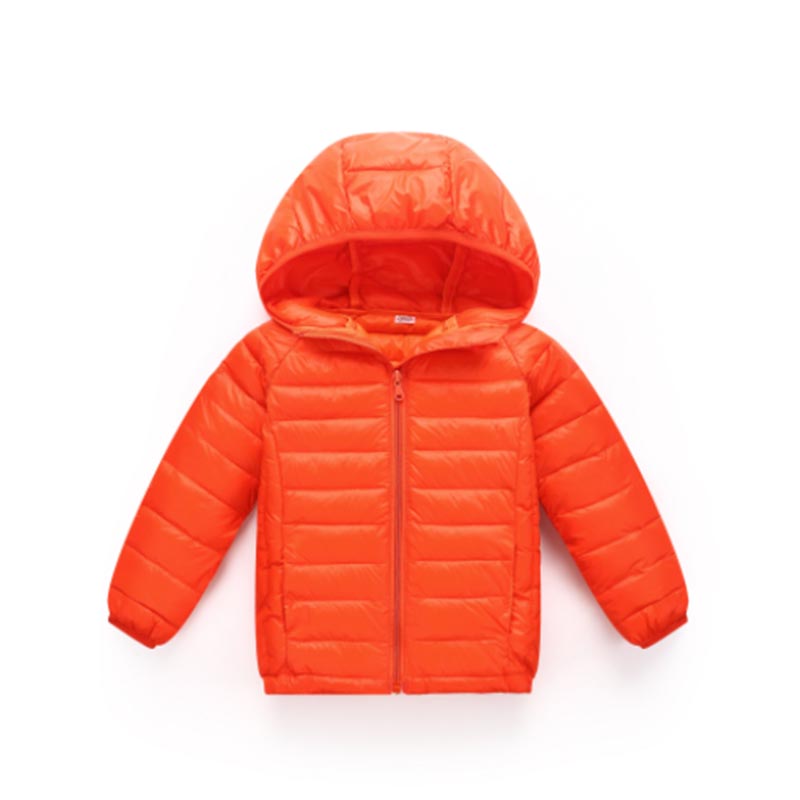 Little Girls Boys Winter Coats & Jackets Kids Lightweight Padded Hooded