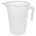 thumbnail image 1 of Jarra medidora de plástico con tapa, jarra medidora de leche, taza medidora de gran capacidad, 1 of 7