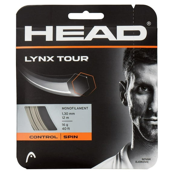 Head Lynx Tour Tennis String (  16G Champagne  )