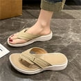 thumbnail image 5 of CAIXIA Flip Flops with Arch Support for Women and Mens - Orthopedic Flip Flops for Women, EVA Thong Sandals for Walk & Beach, 5 of 7