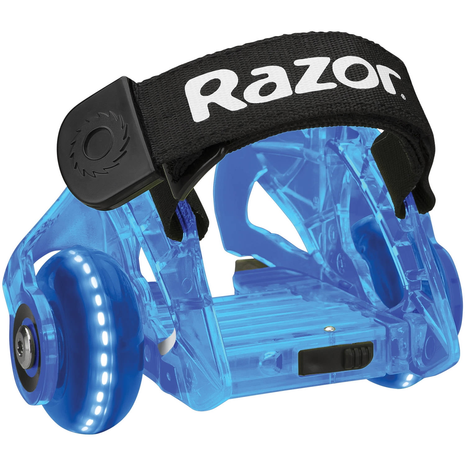 for sale online Razor Jetts DLX Heel Wheels Neon Green Frustration 