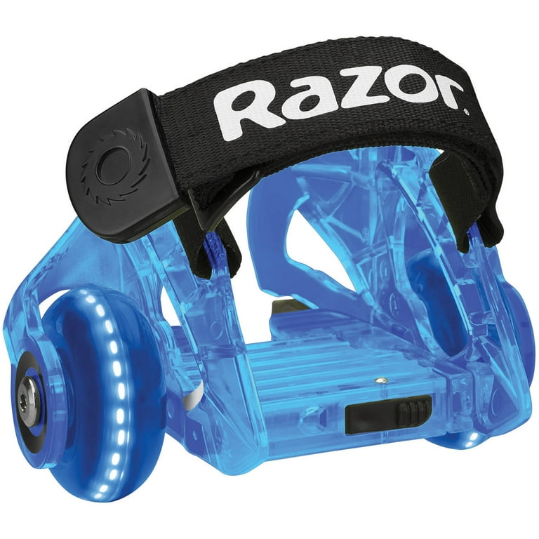 Razor Jetts DLX Heel Wheels - Blue, Wheeled Skate Shoes with