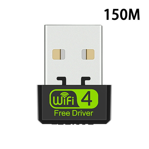 Mini Wifi Adapter Usb Wifi Adapter Usb Free Driver Wifi Dongle 150mbps Ethernet Network Card Wireless Wi Fi Receiver For Pc Walmart Com Walmart Com