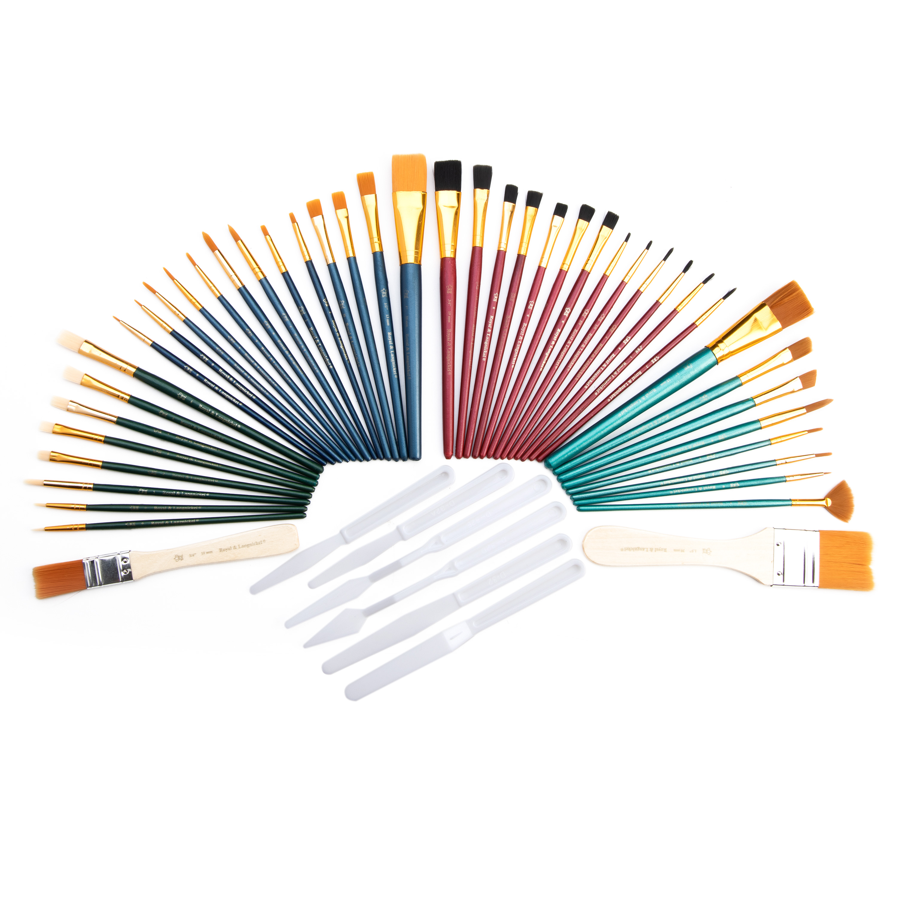 Royal & Langnickel All Media Brush Set 50-Piece photo 6