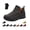 Coffee, variant on Winter Boots for Women Wide Width Warm Fur Lined Snow Boots Waterproof Slip on Ankle Walking Boot Comfortable Outdoor Anti Slip Shoes with Side Zipper