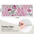 thumbnail image 5 of Pioneer Flower Floral Print Pattern Kitchen Rug Mat,Kitchen Runner Rugs Non Skid Washable,Decorative Kitchen Floor Mats for Kitchen,Sink,Laundry,17"X47", 5 of 5