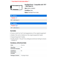 thumbnail image 2 of Headlight Bezel - Compatible with 1997 - 2002 Mack CL - Dorman, 2 of 2