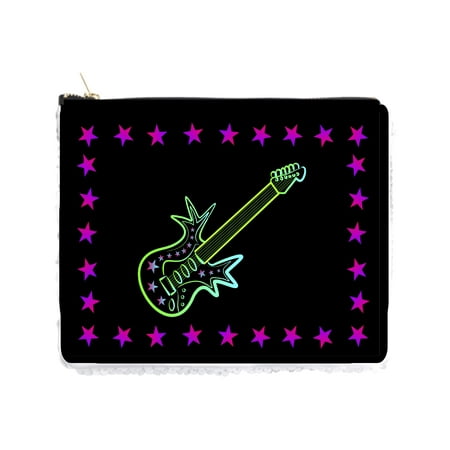 Rock Star Guitar and Stars - Double Sided 6.5