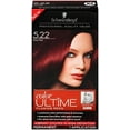 Schwarzkopf Color Ultime Hair Color Cream, 5.22 Ruby Red Packaging May Vary