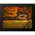 thumbnail image 2 of Head, Danny 24x19 Black Modern Framed Museum Art Print Titled - Autumn at the Mill, 2 of 5