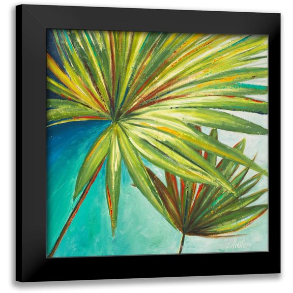 Pinto, Patricia 12x12 Black Modern Framed Museum Art Print Titled - New Palmera II