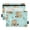 Cute Otter Pattern, variant on 2 Pack Flip Folders with Clear PVC Window Binder Pouches 3-Ring Binder Organizer for Office & Home Cute Otter Pattern