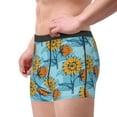 thumbnail image 3 of Kdxio Men's Boxer Briefs with Sunflowers Print - Comfortable and Breathable Underwear for Everyday Wear, 3 of 7