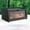 Black, variant on Bread Box for Kitchen Countertop Large Bread Box Farmhouse Bread Container Bread Storage with Window Bread Holder