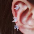 thumbnail image 2 of 3Pcs Ear Studs Eye-catching Charming Resin Women Stud Ear Rings Piercing Jewelry Decor for Girl, 2 of 7