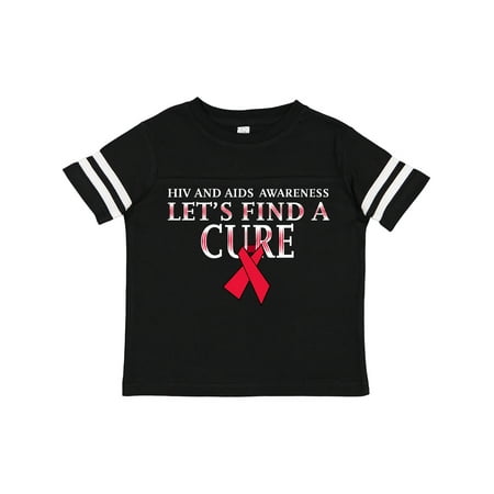 

Inktastic Let s Find a Cure- HIV and AIDS Awareness Boys or Girls Toddler T-Shirt
