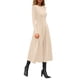 thumbnail image 3 of Vestido PRETTYGARDEN 2025 de manga larga, largo midi estilo línea A en beige, talla S, 3 of 8