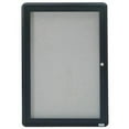 thumbnail image 1 of Aarco Products RAB3624BL 1-Door Design Enclosed Bulletin Board - Graphite, 1 of 1