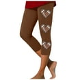 thumbnail image 1 of WILLBEST Leggins Deportivos Mujer Mujeres Casual Moda Rugby Imprimir Deportes Leggings Pantalones De Yoga Capri Leggings, 1 of 4