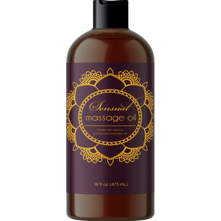 Aromatherapy Massage Oil Couples - Lavender Massage Oil for Intimacy with Essential Almond Body Oils for Dry Skin Care - Lavender Massage Oils for Massage Therapy, 16 fl oz - Walmart.com
