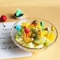 thumbnail image 6 of 3 Pcs Fruit Fork Set under $5! Xqxayjr Fruit Fork Set for Lunch Box, Animal Shaped Snack Picks, Cake Dessert Forks,KidsFruit Platter Utensils, Party Picnic Food Picks, Creative Lunch Decoration, 6 of 9