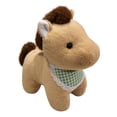 thumbnail image 2 of YATAV 12" Cute Horse Stuffed Animal Plush Toy with Fashion Scarf - Soft & Adorable Horsi Plushie Gift - Perfect Present for All Ages(Brown), 2 of 6