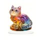 thumbnail image 1 of Desktop Gatito Pie 2D Adornos Gato Acrílico Plano Signo Decorativo, 1 of 3
