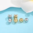 thumbnail image 2 of Earring Backs for Droopy Ears, JIACHARMED Weighted Earring Lifters Supports Backs for Studs Heavy Earrings Large Locking Earring Backings Replacement 4pcs Backstop Comfort Stopper,White Gold and Gold, 2 of 6