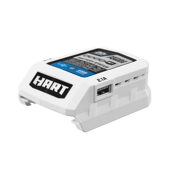 HART 20Volt Portable Power with 2 USB Charging Ports (Battery Not