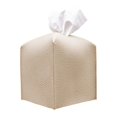 thumbnail image 3 of Funda de 3 piezas CHAO soporte de cuero sintético decorativo cuadrado organizador de papel facial, 3 of 5