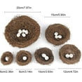 thumbnail image 4 of Casaio Artificial Bird Nest Artificial Bird Nest For Crafts Easter Party Wedding Patio Garden Succulent Planter DIY Terrarium Fake Bird Nest Decor, 4 of 9
