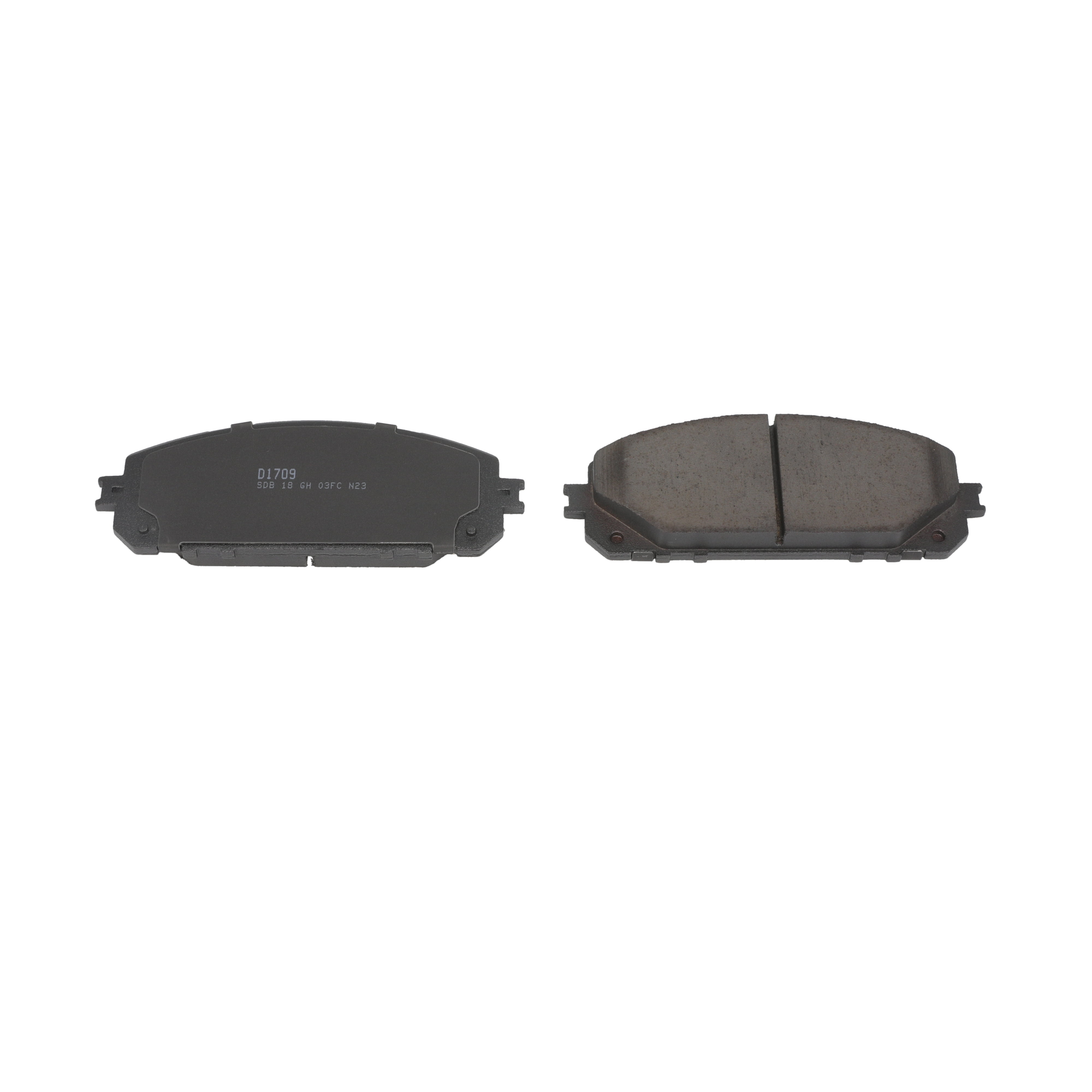 Winstop Brake Pad Set, Front WS.1709.0.C, Jeep Cherokee 2015-2014