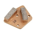 EseeAier Trapezoid Diamond Concrete Grinding Disc Pad for Grinder Grit