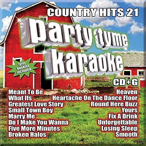 Party Tyme Karaoke Country Hits 21 Walmart Com