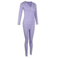 thumbnail image 4 of Ropa Maternidad Baoblaze Conjunto Blusas de Enfermería y Legging Morado M, 4 of 8