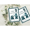 thumbnail image 4 of Darling Souvenir White Birthday Invitation Card 28 Pcs Fill or Write In Blank Invites Printable Party Supplies 5 x 7 Inches, 4 of 5