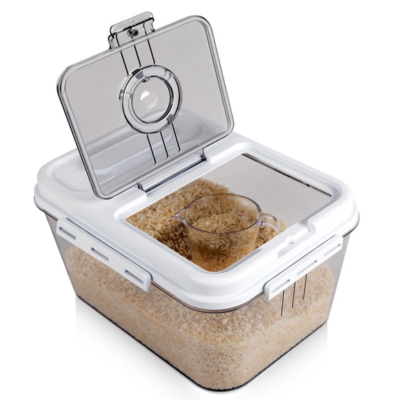 Recipiente de almacenamiento de arroz Chef's Path extra grande con capacidad de 8 litros
