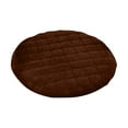 thumbnail image 1 of Round Seat Cushion 30cm Soft Chair Cushions With Non-Slip Washable Corduroy Fabric Seat Cushion With Zip Seat Padding Chair Cushion For Indoor Dining Room, 1 of 5